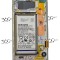 Display Samsung SM-G973 S10 PRISM WHITE ( Service Pack )