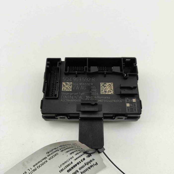 Modul de control ușă st&acirc;nga față SKODA KAROQ NU7 2024 OEM: 5Q4959592R,A2C7848890400 31846650