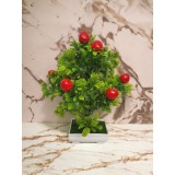 Copacel decorativ cu fructe model cires 28 cm
