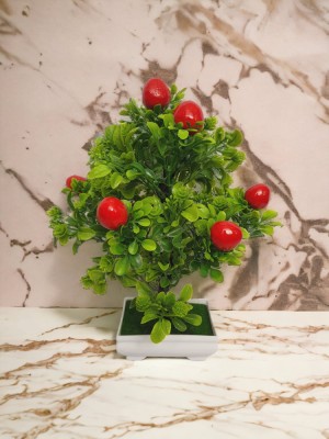 Copacel decorativ cu fructe model cires 28 cm foto