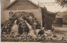 Carte postala Izvor cald Baile Felix austro-ungara foto