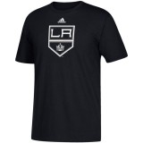 Los Angeles Kings tricou de bărbați black Adidas Primary Logo - S