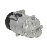Compresor aer conditionat Nissan Qashqai/Qashqai +2 (J10), 02.2007-08.2008, motorizare 2.0 103kw, benzina, rola curea 115 mm, 6 caneluri, tip Delphi/