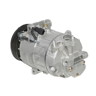 Compresor aer conditionat Nissan Qashqai/Qashqai +2 (J10), 02.2007-08.2008, motorizare 2.0 103kw, benzina, rola curea 115 mm, 6 caneluri, tip Delphi/ foto