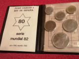 Lot 6 monede &quot;pesetas&quot; - Campionatul Mondial de Fotbal SPANIA 1982(+ un cadou)