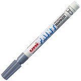 Marker cu vopsea pe baza de ulei,varf fin rotund,0.8-1.2 mm-gri