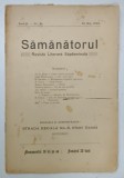 Revista Samanatorul Anul II, Nr. 21, 25 Mai 1903 - Coperta Brosata cu Pete