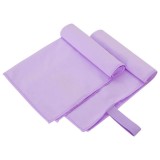 VidaXL Prosoape Sport 2 pcs Violet 50 x 30 cm Poliester și poliamidă 42011482