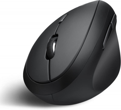 Mouse vertical ergonomic fără fir Pixx PERIMICE-719 - Design mic portabil - Dime foto