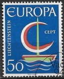 B1166 - Europa-cept stampilat