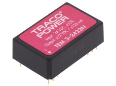 Convertor DC/DC 3W 24V la 12V/-12V