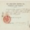 Valahia 1856 inam cu sigiliul caimacamului Al. D. Ghika pentru decontul unui transport cu caii de poștă, semnat de Secretarul statului