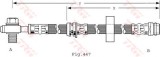 Conducta / cablu frana AUDI A2 (8Z0) (2000 - 2005) TRW PHD489