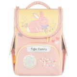 Cumpara ieftin Ghiozdan neechipat, Tiger Family, Nature Quest Pro 2S, Bows and Bunny