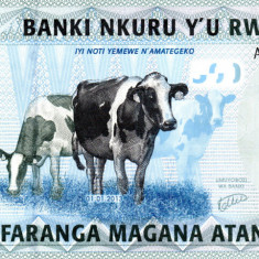 Rwanda 500 Francs 2013 UNC, clasor A1