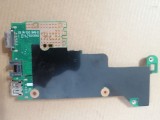 Placa port usb cu baterie bios si buton Asus U53J U53JC U53F U52F6 0-nz5i01100