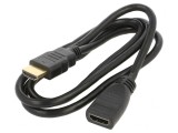 Cablu HDMI 1.4 1m Negru