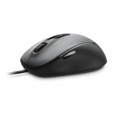 Mouse Microsoft Comfort 4500, senzor BlueTrack, USB, 4 butoane, rotita scroll. Negru foto