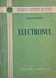 Carte Electronul Nicolae Stanescu noua sau de anticariat stare buna