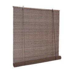 Jaluzea tip rulou din bambus maro Dora 120 cm x 260 h