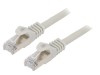 Cablu Gembird Patch Cord S/FTP Cat 6A LSZH 10m, RJ45, 27AWG, Cupru, Gri