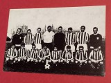 Foto de colectie-tip carte postala-fotbal - RAPID BUCURESTI (autografele de pe spate sunt printate)