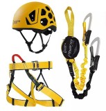 Cumpara ieftin Set Via Ferrata Hex Casca Galbena