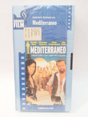 Caseta video VHS originala film - Mediterraneo - sigilata - limba italiana foto