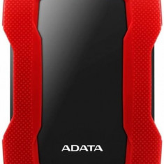 Hard Disk Extern ADATA Durable 2TB, 2.5inch, USB 3.1, Shock Sensor (Rosu)