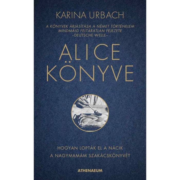 Alice k&ouml;nyve - Hogyan lopt&aacute;k el a n&aacute;cik a nagymam&aacute;m szak&aacute;csk&ouml;nyv&eacute;t - Karina Urbach