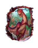 Cumpara ieftin Sticker decorativ cu Dinozauri, 85 cm, 4203ST-1