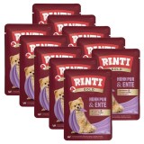 Cumpara ieftin RINTI GOLD PUR pui &amp;amp; rață plic 10 x 100 g
