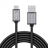 Cablu mini USB-B 2.0 la USB-A 1m Negru, KM1241