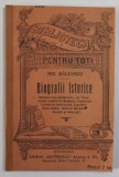BIOGRAFII ISTORICE de N. BALCESCU , COLECTIA '' BIBLIOTECA PENTRU TOTI '' NR. 566 , EDITIE DE INCEPUT DE SECOL XX , COPERTA SPATE REFACUTA