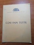 Teatrul de opereta si balet 1965 - cosi fan tutte