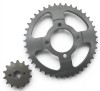 Set 2 Pinioane Spate 41T si Fata 14T, Pas 428, Grosime 7mm, Moped Delta, Alpha, Active, ATV, Pitbike 50-110cc , Pinion Transmisie, Oem