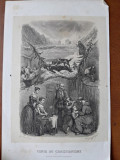 Gravura alb negru, Genie du Christianisme, 1847