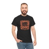 Tricou personalizat Music, negru, The Doors, pasionatii de muzica, marimea L