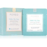 FOREO UFO&trade; Make My Day mască facială protectoare cu efect de hidratare 7 x 6 g