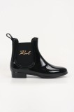 Karl Lagerfeld cizme KALOSH II culoarea negru, KL94775