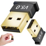 Cumpara ieftin Adaptor USB, bluetooth, 5.0 rapid, 2.4 GHz, raza de actiune 20m, 2.2x1.6x0.6 cm