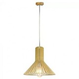 PENDUL TAVAN DIN LEMN E27 MAX 60W D35 X 35CM, V-TAC