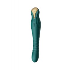 Vibrator King Thruster Bluetooth App Control Silicon Lichid Verde