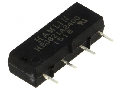 Releu senzor reed SPST-NO 24VDC 500mA 200VDC 10W foto