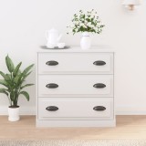 VidaXL Servantă, alb, 70x35,5x67,5 cm, lemn prelucrat