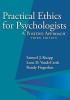 Practical Ethics for Psychologists: A Positive Approach