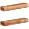 vidaXL Rafturi de perete 2 buc 60x17x8 cm Lemn masiv de salc&acirc;m 373630