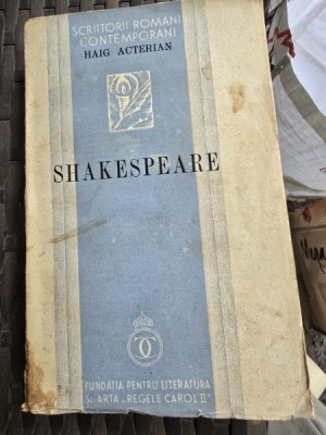 Shakespeare - Haig Acterian foto
