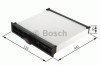 Filtru polen / aer habitaclu SAAB 9-3 (YS3D) (1998 - 2003) BOSCH 1 987 432 096