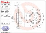 BREMBO 09.D767.11 PRIME LINE - UV Coated Disc frana